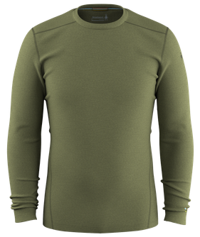 Smartwool Men's Classic Thermal Merino Base Layer Crew Shirt - Winter Moss Heather