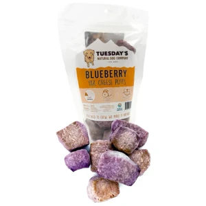 Tuesday's Blueberry Yak Cheese Puffs