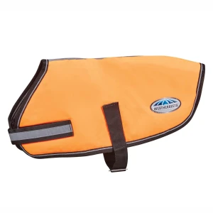 Weatherbeeta ComFiTec Reflective Parka 300D Dog Coat - Orange