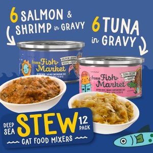 Fromm Fish Market Deep Sea Stew Cat Food Mixers Variety Pack