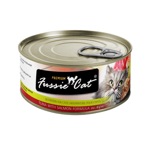 Fussie Cat Tuna with Salmon Canned Cat Food 2.8oz