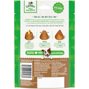 Greenies Pill Pockets  - Peanut Butter Flavor Dog Treats