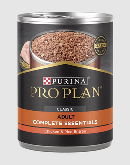 Purina Pro Plan Complete Essentials Chicken & Rice Entree Canned Dog Food