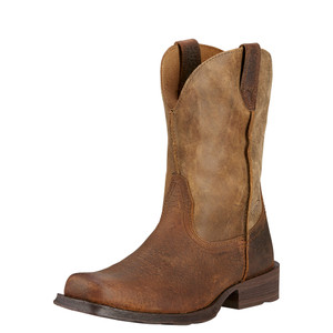 Ariat Men's Rambler Bomber Cowboy Boots - Brown