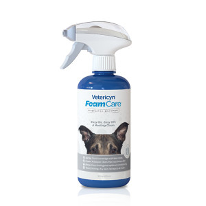 Vetericyn Foaming Spray Shampoo Medicated 16 oz