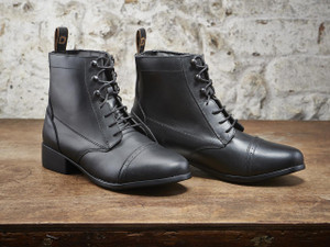 Dublin Kids' Foundation Lace Paddock Boots - Black