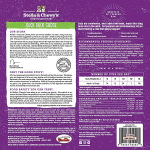 Stella & Chewy's Duck Duck Goose Dinner Morsels Freeze Dried Cat Food