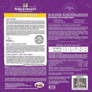 Stella & Chewy's Chick, Chick Chicken Dinner Morsels Freeze Dried Cat Food