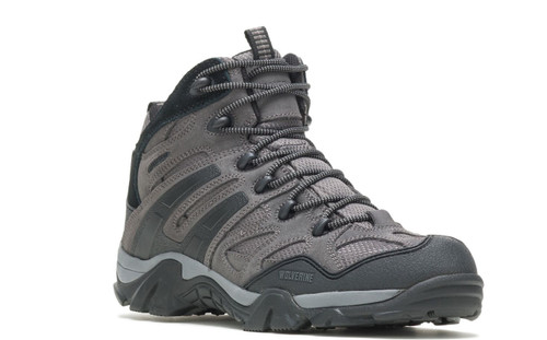 Wolverine Men's Wilderness Waterproof Hiking Boot - Charcoal - Chaar