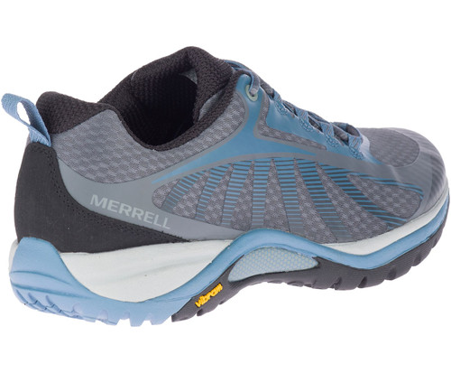 Merrell Women's Siren Edge 3 Low Hiking Shoe Rock/Bluestone - Chaar