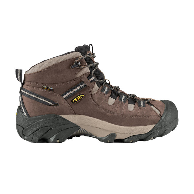 Keen Men's Targhee II Mid Wide Hiking Boot - Shitake/Brindle