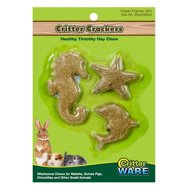 Ware Pet Products Critter Crackers, 3 Pack