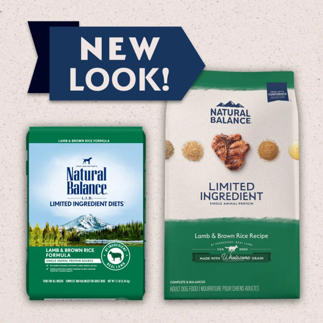 Natural Balance Limited Ingredient Lamb & Brown Rice Dry Dog Food