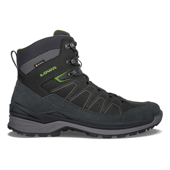 Lowa Men's Toro Evo GTX Mid Dark Gray/Green
