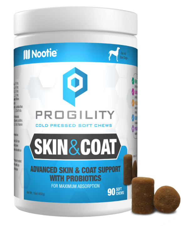Nootie Progility Skin and Coat with Probiotics 90ct