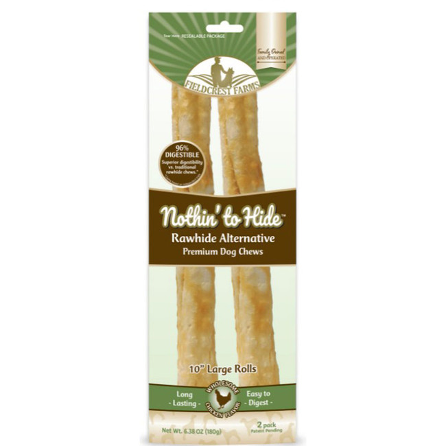Nothin to Hide Chicken Large Roll 10" 2pk