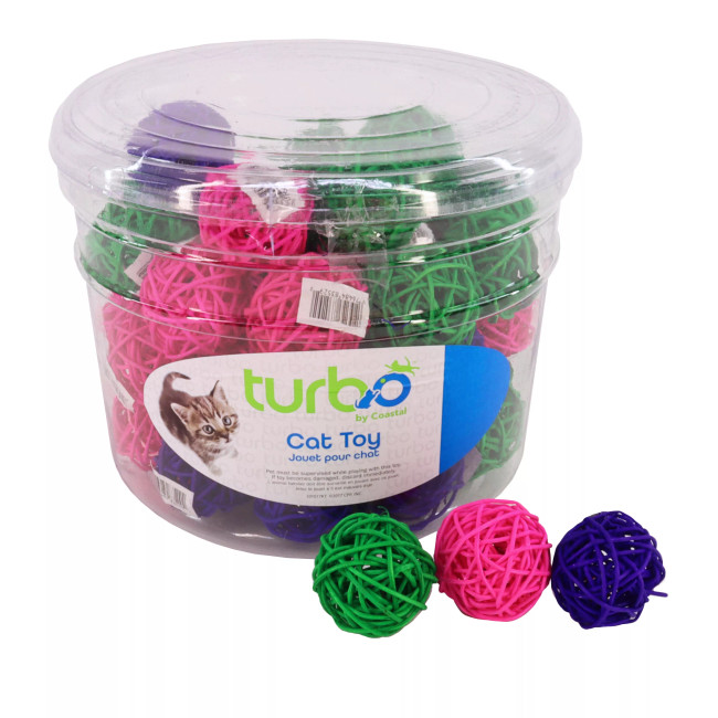 Coastal Turbo Wicker Balls Cat Toy Coastal Turbo Wicker Balls Cat Toy