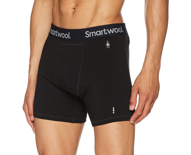 Smartwool Men's Merino 150 Boxer Brief Boxed - Black