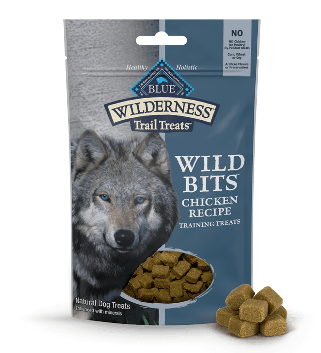 Blue Buffalo Wilderness Trail Treats Wild Bits Chicken Recipe Dog Treats