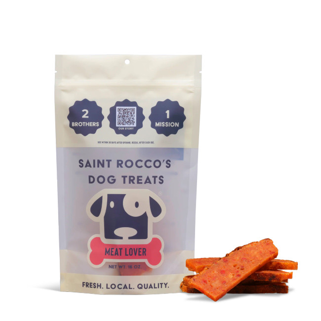 Saint Rocco's Meat Lover Dog Treats 8oz