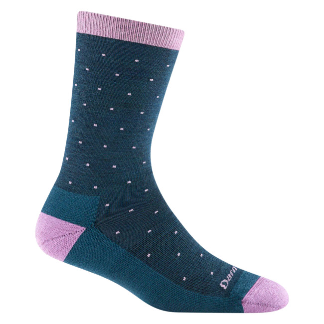 Darn Tough Women's Pin Drop Lightweight Crew Sock - Dark Teal
