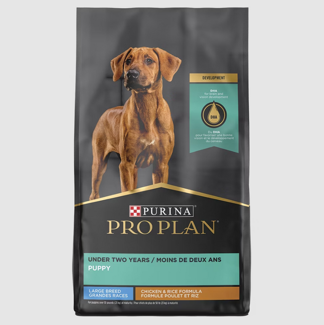 Purina Pro Plan Focus Large Breed Chicken & Rice Dry Puppy Food