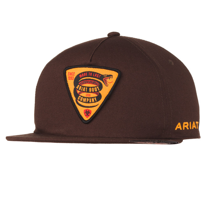 Ariat Men's Coiled Snake Snap Back