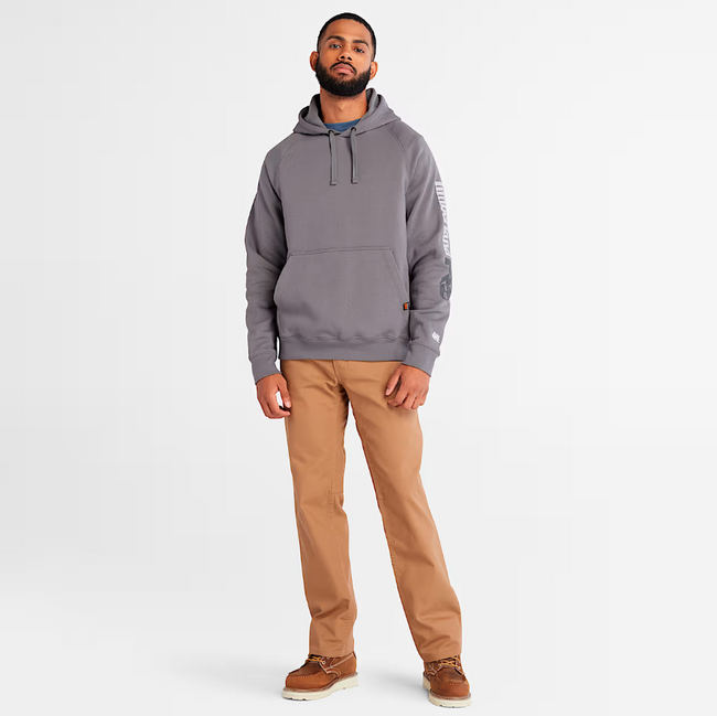 Timberland Pro Men's Hood Honcho Sport Hoodie - Tornado Grey