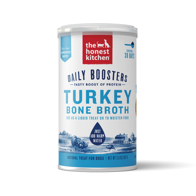 The Honest Kitchen Instant Turkey Bone Broth With Tumeric 