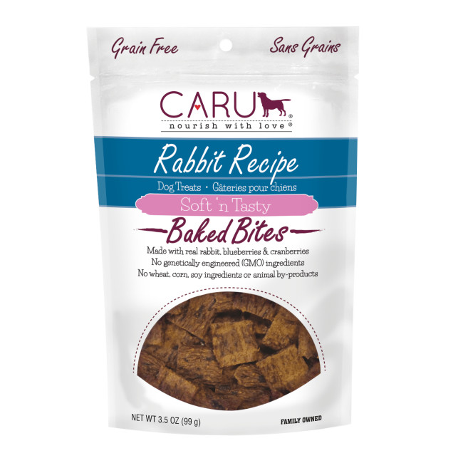Caru Soft ‘n Tasty Baked Rabbit Recipe Bites for Dogs