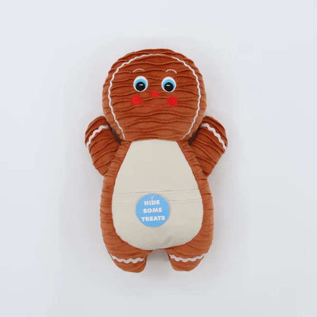 Patchwork Pet Pouches Gingerbread Man 12"