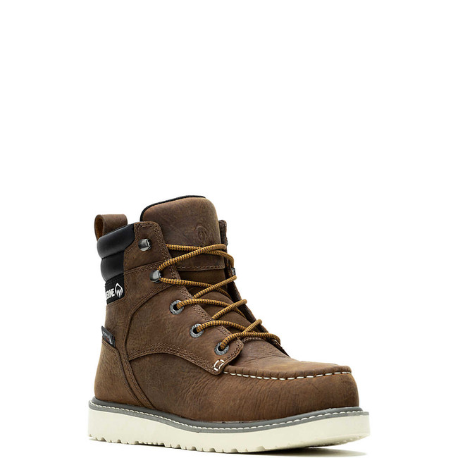 Wolverine Women's 6" Trade Wedge Steel Toe - Sudan Brown