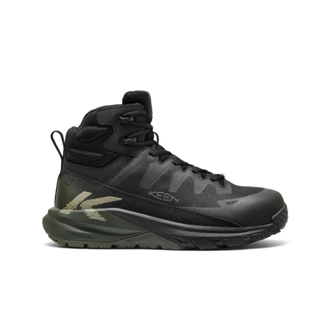 Keen Men's Skokie Waterproof Work Boot Soft Toe - Forest Night
