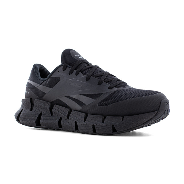 Reebok Women's FloatZig Athletic Work Shoe - Black