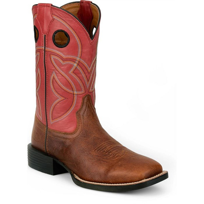Justin Men's Lubbock 11" Western - Brown
