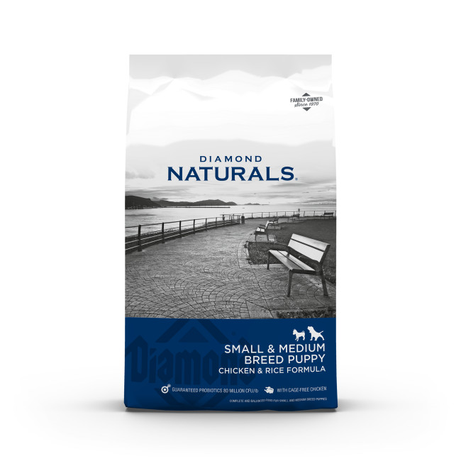 Diamond Naturals Small Breed Chicken and Rice Dry Puppy Food
