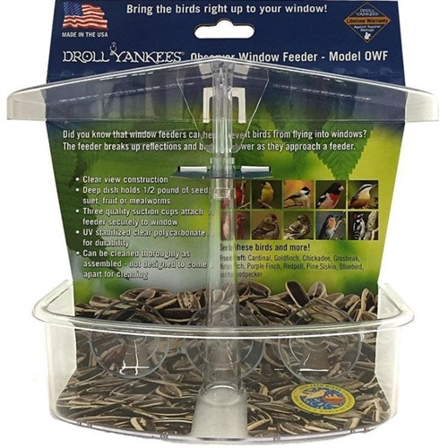 Droll Yankees Window Feeder Observer