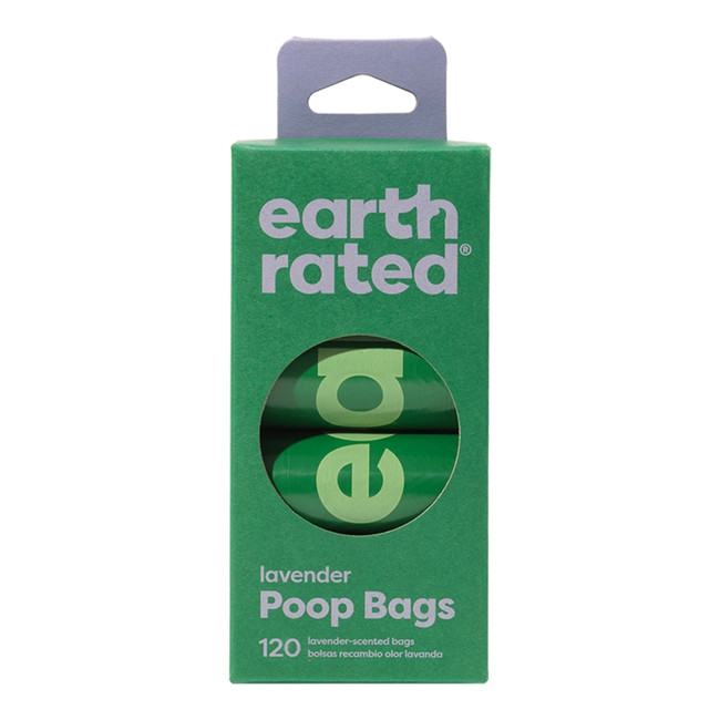 Earth Rated Poop Bags Refill Rolls - Lavender Scented