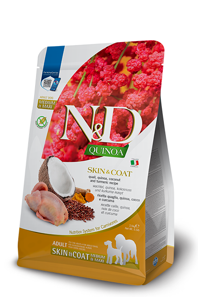 Farmina Quinoa Skin & Coat Quail Adult Cat Food