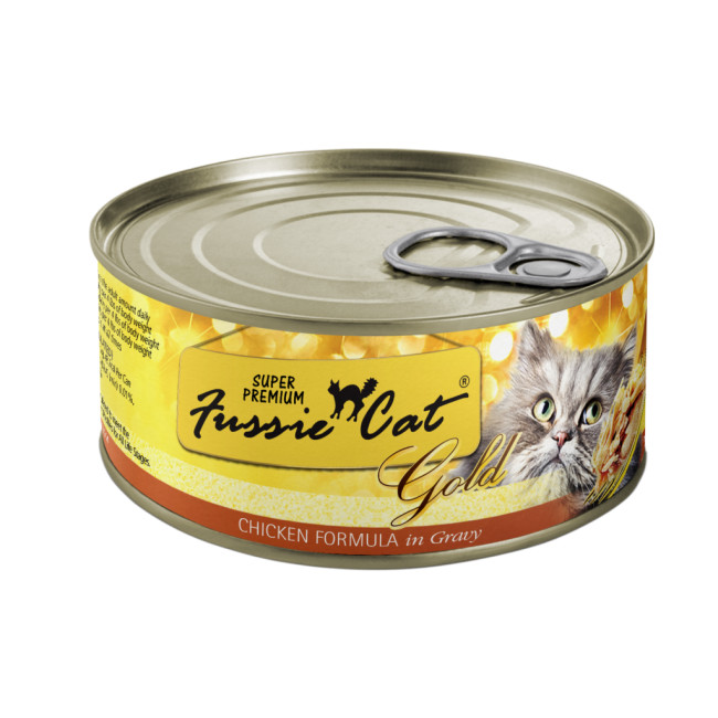 Fussie Cat Super Premium Grain Free Chicken Formula in Gravy