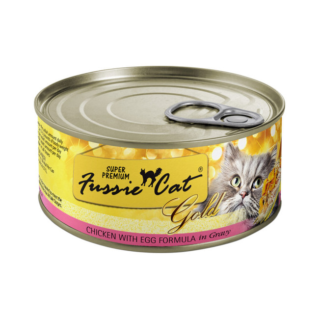 Fussie Cat Super Premium Chicken w/ Egg Formula in Gravy