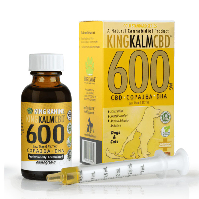 King Kalm CBD for Dogs & Cats 600mg