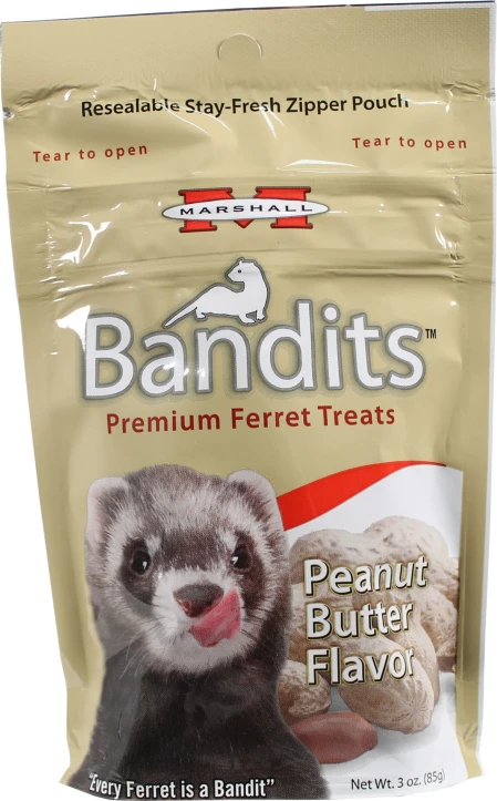 Marshall Bandits Premium Peanut Butter Ferret Treats