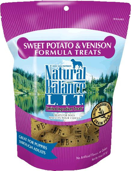 Natural Balance Limited Ingredient Diet Venison & Sweet Potato Biscuits