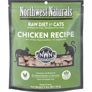 Northwest Naturals Raw Frozen Chicken Cat Food