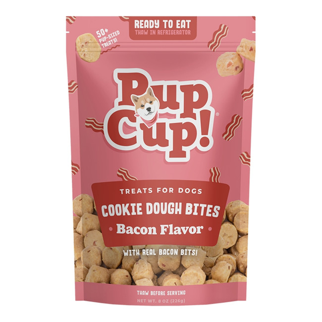 PupCup! Frozen Bacon Cookie Dough Bites