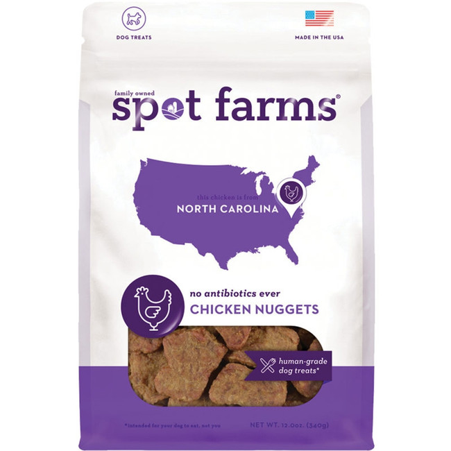 Spot Farms Natural Grain Free Chicken Nugget Dog Treats