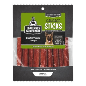 Butcher's Companion Beef & Veggie Sausage Sticks