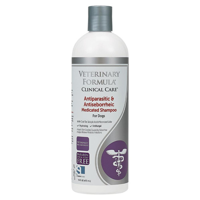 Synergy Labs Clinical Care Medicated Antiparasitic Shampoo