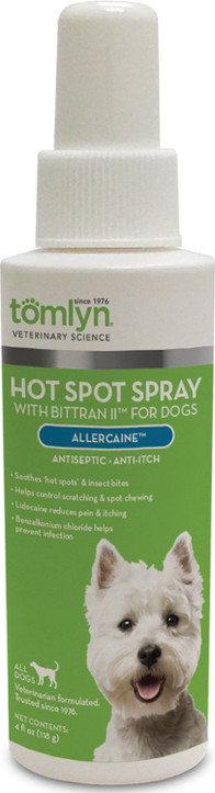 Tomlyn Allercaine w/ Bittran II Spray for Dogs